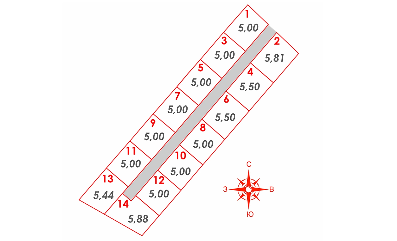 Генплан массива